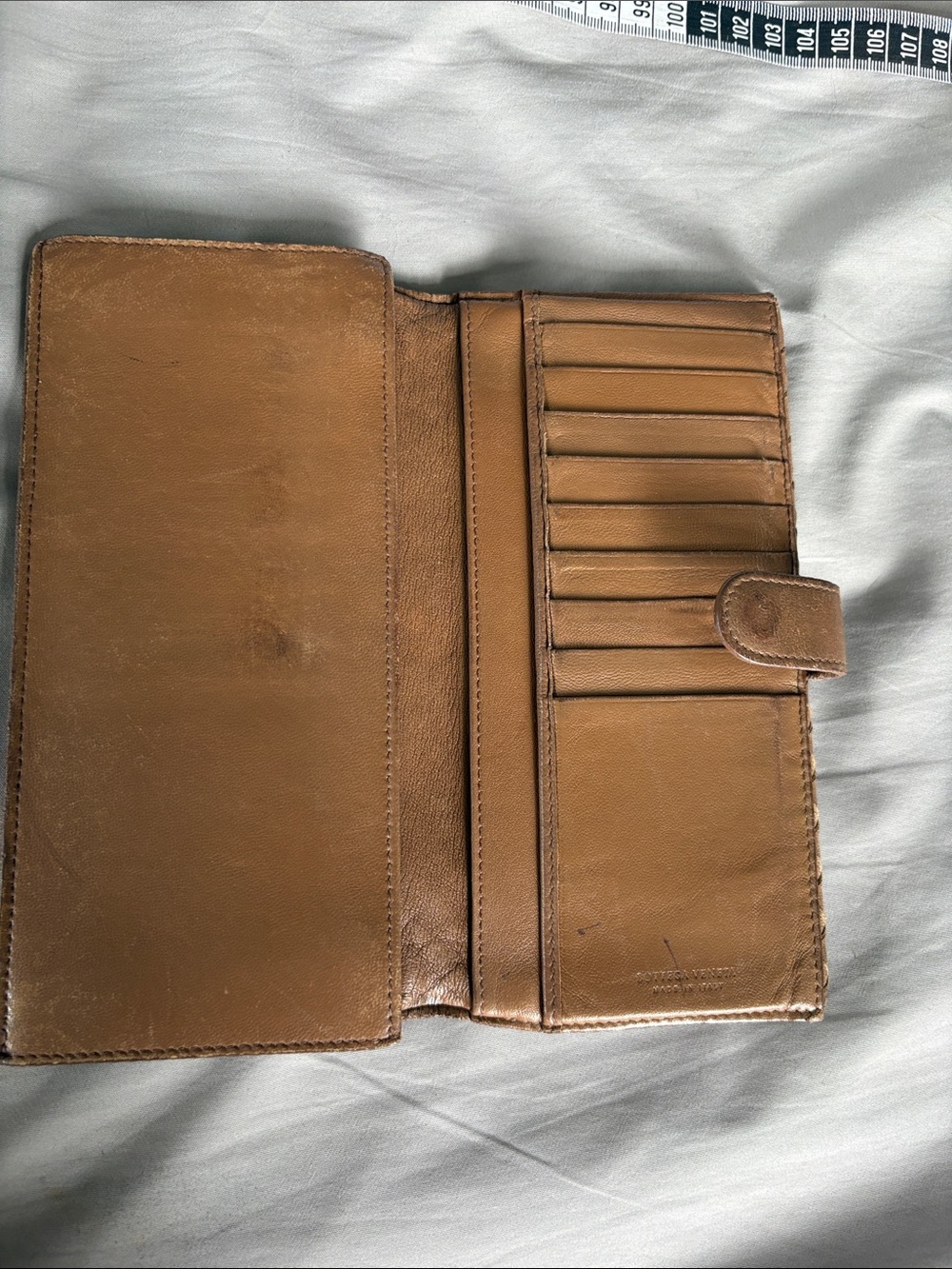 Bottega Veneta Intrecciatio NAPPA Lambskin leather long wallet leather interior - Picture 5 of 13